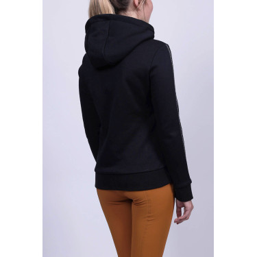 Sweat Zip Harcour Sworm dames Zwart