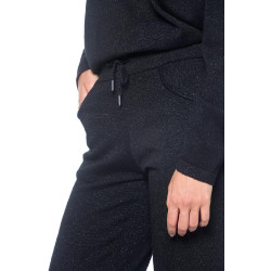 Jogging Harcour Joggi dames Zwart glitter