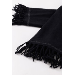 Elegante paardrijsjaal Harcour Souma met franjes