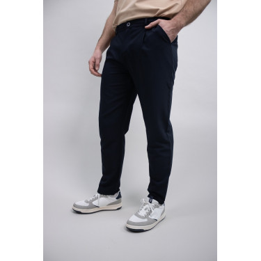 Chino broek Harcour Bruno Marine Marineblauw