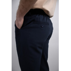 Chino broek Harcour Bruno Marine Marineblauw