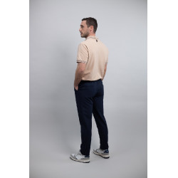 Chino broek Harcour Bruno Marine Marineblauw
