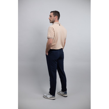 Chino broek Harcour Bruno Marine Marineblauw