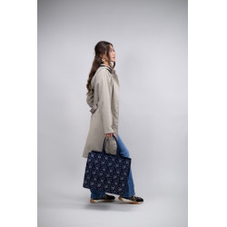 Lange Trenchcoat Harcour Tweeta Beige