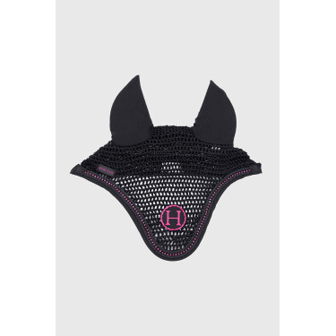 Paardenoornetje Harcour Fablir Zwart / roze