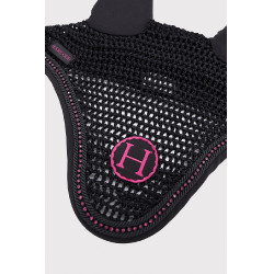 Paardenoornetje Harcour Fablir Zwart / roze