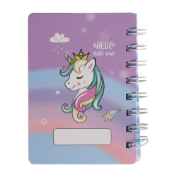 Mini Unicorn-notitieboekje HKM