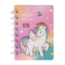 Mini Unicorn-notitieboekje HKM