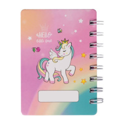 Mini Unicorn-notitieboekje HKM