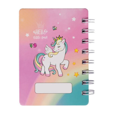 Mini Unicorn-notitieboekje HKM