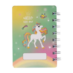 Mini Unicorn-notitieboekje HKM