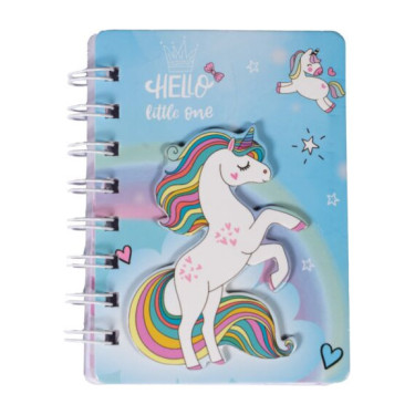 Mini Unicorn-notitieboekje HKM