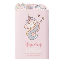 Herpositioneerbare notities Unicorn HKM