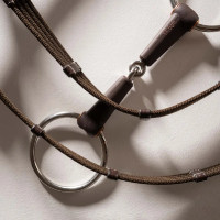 Watertrens Flex enkel gebroken medium 18mm 14,5cm Wit