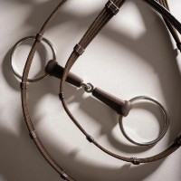 Watertrens Flex enkel gebroken medium 18mm 14,5cm Wit