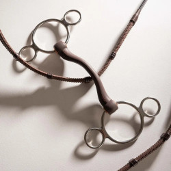 Pessoa 3 ring bit Flex met tongboog hard 20mm 14,5cm