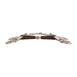 Pelham Flex enkel gebroken kort medium 18mm 14,5cm