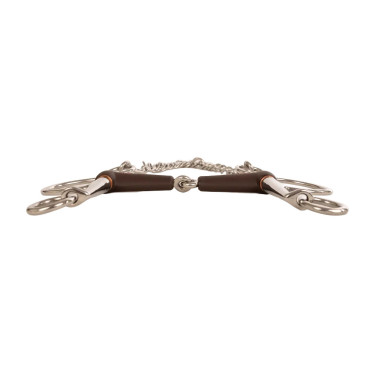 Pelham Flex enkel gebroken kort medium 18mm 14,5cm