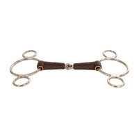 Pessoa 3 ring bit Flex enkel gebroken medium 20mm 14,5cm