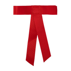 Rood lint met klittenband