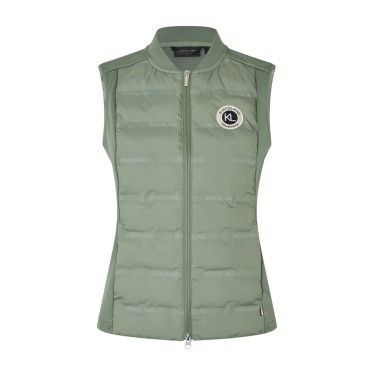 Dames hybride bodywarmer KLLucy Kingsland Smaragdgroen