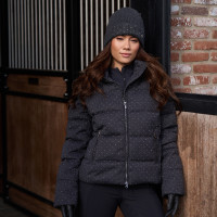 Jas Imperial Riding Belle Herringbone dames Grijs