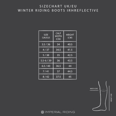 Winterrijlaarzen Imperial Riding reflective