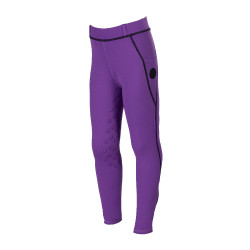 Legging Amina met volledig siliconen zitvlak HKM kinderen kinderen kinderen Donker lila Violet