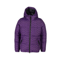 Gewatteerd jack Amina HKM kinderen kinderen kinderen Donker lila Violet