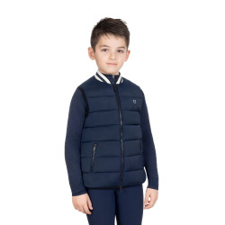 Technisch kinderbodywarmer met gebreide kraag kinderen