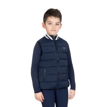 Technisch kinderbodywarmer met gebreide kraag kinderen