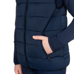 Technisch kinderbodywarmer met gebreide kraag kinderen
