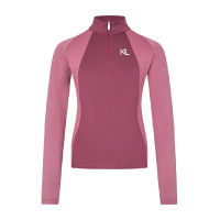 Junior trainings-T-shirt KLLinda Kingsland Roze heide