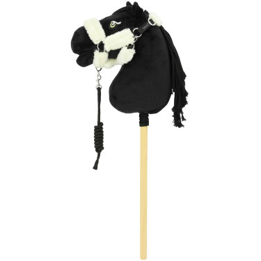 Hobby Horse Pony Academy Halster + longeerlijn EK-Teddy Zwart Hobby Horse Pony Academy Halster + longeerlijn EK-Teddy Zwart