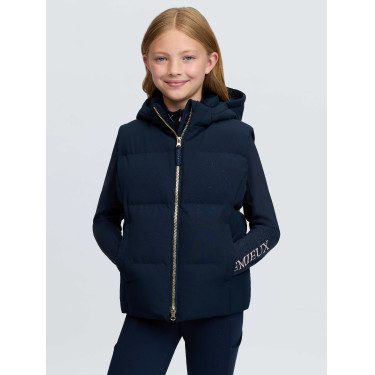 Young Rider Joey Bodywarmer met capuchon LeMieux Marine Marineblauw