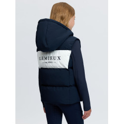 Young Rider Joey Bodywarmer met capuchon LeMieux Marine Marineblauw