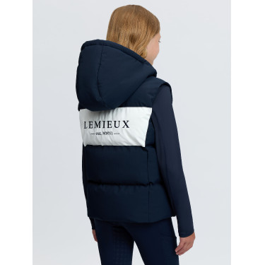 Young Rider Joey Bodywarmer met capuchon LeMieux Marine Marineblauw