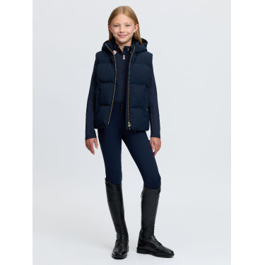 Young Rider Joey Bodywarmer met capuchon LeMieux Marine Marineblauw