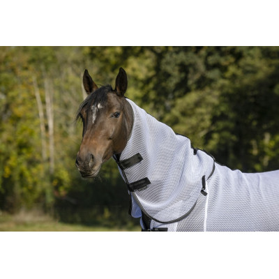 Nekbeschermer Equithème 3D Mesh Wit