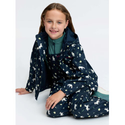 Mini Pippin Splash Regenbroek met bretels Navy LeMieux Marine Marineblauw