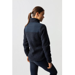 Misha dames fleecevest Horze Blueberry Blauw