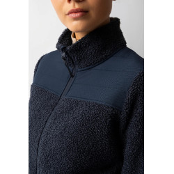 Misha dames fleecevest Horze Blueberry Blauw
