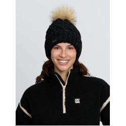 Bernie Sequin Beanie Navy LeMieux Zwart