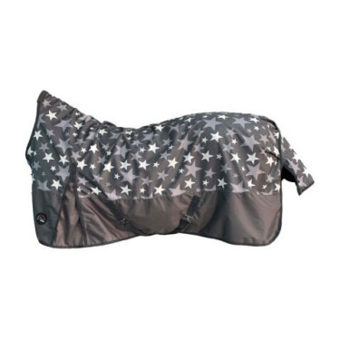 Highneck deken HKM Pittsburgh Stars 600D 300g Lichtgrijs