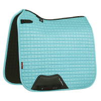 LeMieux Suede Dressuur Zadeldek Benetton blauw