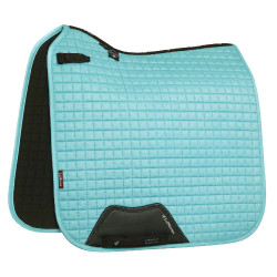 LeMieux Suede Dressuur Zadeldek Azur Blauw