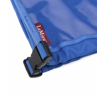 Wedstrijdnummerhouder LeMieux Benetton blauw