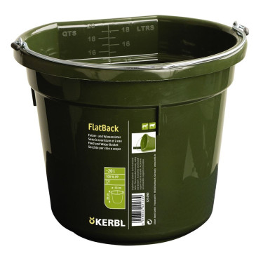 Flatback emmer Kerbl Groen