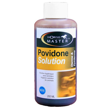 Povidonoplossing 10% Horse Master Povidonoplossing 10% Horse Master
