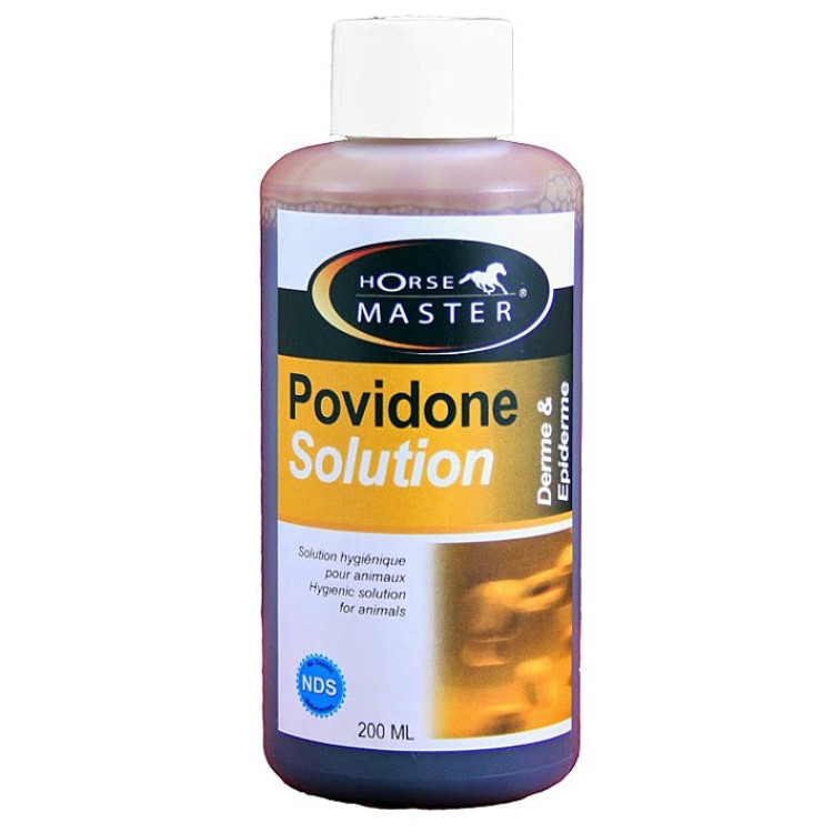 Povidonoplossing 10% Horse Master Povidonoplossing 10% Horse Master